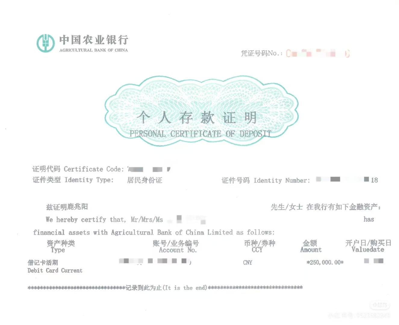 新加坡国立大学存款证明详细科普